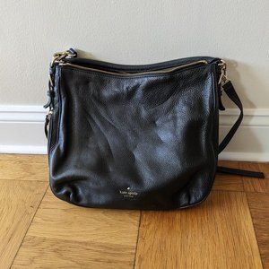 Kate Spade Cobble Hill Shoulder and Crossbody Black Leather Purse